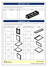 Preview for 3 page of Unfinished Furniture of Wilmington CANYON SV-37 Assembly Instructions Manual