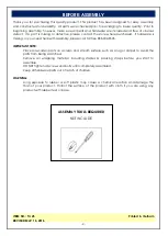 Preview for 2 page of Unfinished Furniture of Wilmington HAMPTON TV-25 Assembly Instructions Manual