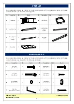 Preview for 3 page of Unfinished Furniture of Wilmington S-6163 Assembly Instructions