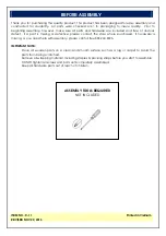 Preview for 2 page of Unfinished Furniture of Wilmington SEATTLE C-11 Assembly Instructions