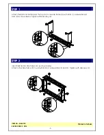 Preview for 4 page of Unfinished Furniture of Wilmington SH-4830X Assembly Instructions