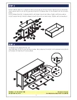 Preview for 8 page of Unfinished Furniture of Wilmington SV-38A Assembly Instructions Manual