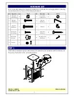 Preview for 3 page of Unfinished Furniture of Wilmington T-3638DPG Assembly Instructions Manual