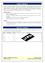 Preview for 2 page of Unfinished Furniture of Wilmington T-4272 A Series Assembly Instructions Manual