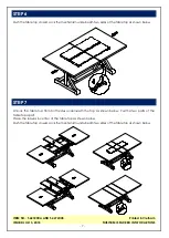 Preview for 7 page of Unfinished Furniture of Wilmington T-4272 A Series Assembly Instructions Manual