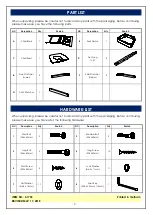 Preview for 3 page of Unfinished Furniture of Wilmington VERONA S-1703 Assembly Instructions