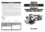 Uni-max WC1500 User Manual preview