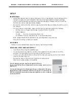 Preview for 5 page of Uni-ram UG4000 Series Operating Manual