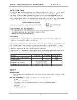 Preview for 3 page of Uni-ram UG5000W Operating Manual