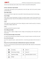 Preview for 4 page of UNI-T UDP3305S Series User Manual