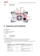 Preview for 11 page of UNI-T UDP3305S Series User Manual