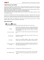 Preview for 3 page of UNI-T UDP6720 Series User Manual