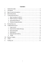 Preview for 2 page of UNI-T UT268B Operating Manual