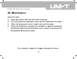 Preview for 30 page of UNI-T UT526 Operating Manual