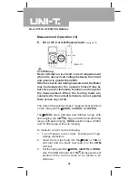 Preview for 28 page of UNI-T UT60A Operating Manual