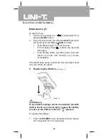 Preview for 38 page of UNI-T UT60A Operating Manual