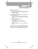 Preview for 39 page of UNI-T UT60D Operating Manual