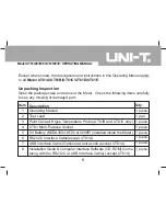 Preview for 5 page of UNI-T UT61A Operating Manual