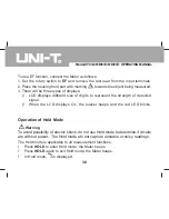 Preview for 38 page of UNI-T UT61A Operating Manual