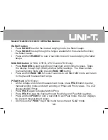 Preview for 39 page of UNI-T UT61A Operating Manual