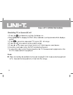 Preview for 9 page of UNI-T UT713 Operating Manual