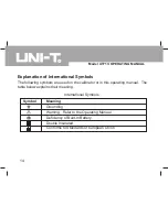 Preview for 15 page of UNI-T UT713 Operating Manual