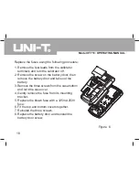 Preview for 19 page of UNI-T UT713 Operating Manual