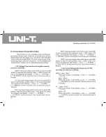 Preview for 29 page of UNI-T UT805A Operating Instructions Manual