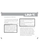 Preview for 21 page of UNI-T utd2000 Operating Manual