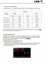 Preview for 15 page of UNI-T UTG900E Series User Manual