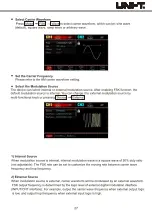 Preview for 27 page of UNI-T UTG900E Series User Manual