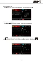 Preview for 29 page of UNI-T UTG900E Series User Manual