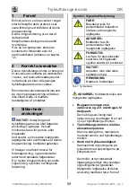 Preview for 58 page of UNI 10049 Operating Instructions Manual