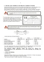 Preview for 12 page of UNIA MX User Manual