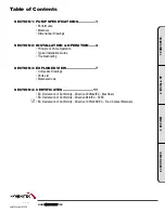 Preview for 3 page of UNIBLOC Standard Pump SPFP30 Service & Operating Manual