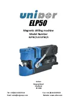 Unibor ELP50/1A Manual preview