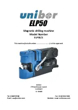 Unibor ELP50 Original Instructions Manual preview