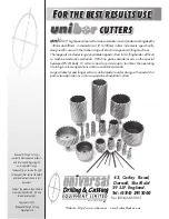 Preview for 7 page of Unibor UA5000 Operating Instructions Manual