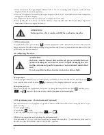 Preview for 8 page of Unical 16,5 User Operating Instructions Manual