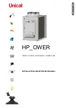 Preview for 1 page of Unical HP OWER 500 RK Installation And Servicing Manual