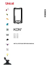 Unical KONe R 18 Installation And Servicing Manual preview