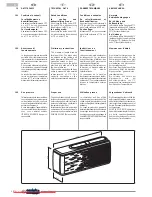 Preview for 14 page of Unico Gamma Sky Instructions For Installation, Use And Maintenance Manual