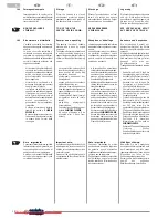 Preview for 18 page of Unico Gamma Sky Instructions For Installation, Use And Maintenance Manual