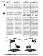 Preview for 20 page of Unico Gamma Sky Instructions For Installation, Use And Maintenance Manual