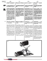 Preview for 22 page of Unico Gamma Sky Instructions For Installation, Use And Maintenance Manual