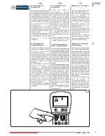 Preview for 75 page of Unico Gamma Sky Instructions For Installation, Use And Maintenance Manual