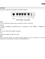 Preview for 15 page of UNICOM WEP-72104G-1 User Manual