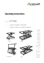 unicraft HT 300 S Operating Instructions Manual preview