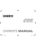 Uniden 9035 Owner'S Manual preview