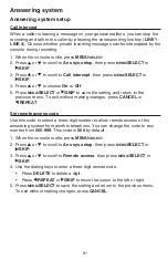 Preview for 88 page of Uniden AT4801 User Manual